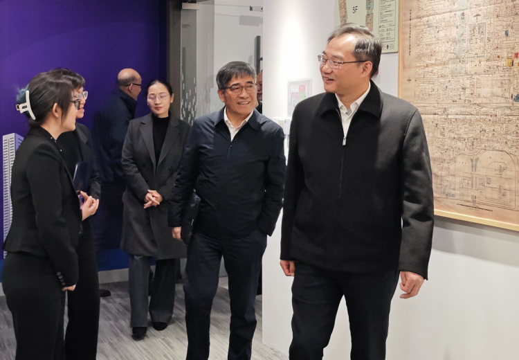 李政调研上海市城市设计与城市科学重点实验室