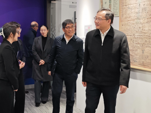 李政调研上海市城市设计与城市科学重点实验室